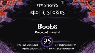 Listen to my erotic boobs audio while I masturbate for your orgasm, real pov tits fetish sesh95
