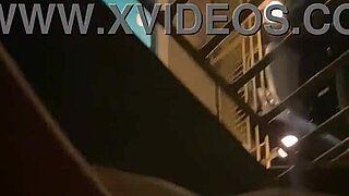 wet wife bent over hotel balcony takes huge cock public pounding