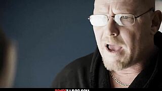 stranger breeds hot pregnant latina teen's pussy with rough creampie finish