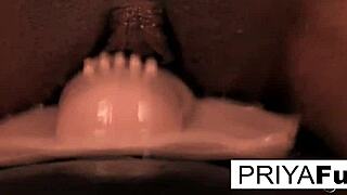 SEXY INDIAN MILF PRIYA RAI'S HOT SOLO FUN IN THE SUN!
