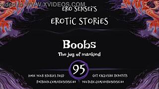 Listen to my erotic boobs audio while I masturbate for your orgasm, real pov tits fetish sesh95