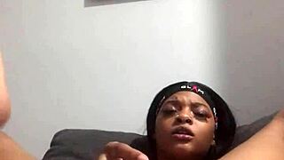 watch me spread my hairy black pussy clit wide for deep dildo fingering and vibes