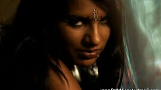 seductive indian brunette strips teasing in new delhi 💃🔥