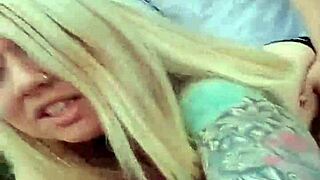 Strangers Bend Over for Public Doggystyle Fuck Ending in Facial Cumshot