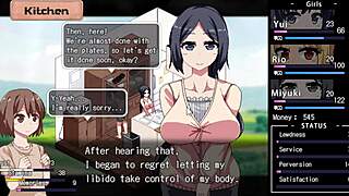 summer memories miyuki plays horny milf voyeur game