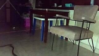 Deepthroat domination milking pays her rent as teasing latina chokes on huge cock