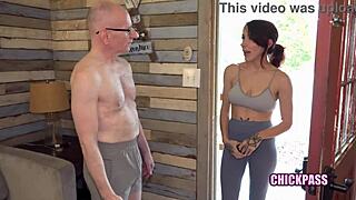 what if petite scarlett foxx rode stranger's cock all night?