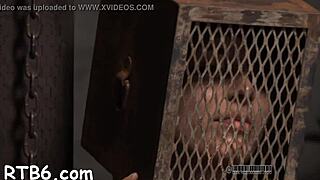 Worthless Bound Slaves Endure Strict Discipline Measures