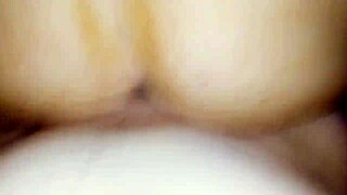 Redhead milf gets bedtime pounding ending in hot facial cumshot