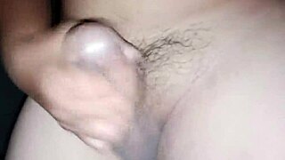 pinoy handjob my hairy cock creampie!!