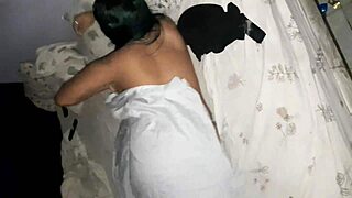 after the party my horny sister-in-law sneaks into my room begging for rough homemade pussy pounding