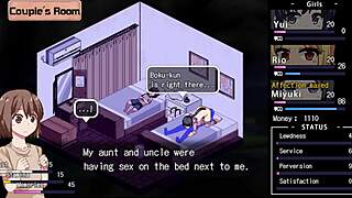 summer memories miyuki plays horny milf voyeur game