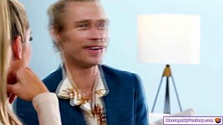 Couple Tricks Daughter-In-Law Into Oiled Nuru Massage Threesome With Big Cocks!