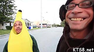 This ladyboy's butt ride feels incredible with that big cock! 🍑💦