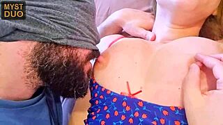 watch her nipple play until she explodes in orgasm - myst duo