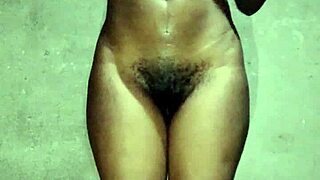 African amateur cums hard twice on massive black cock