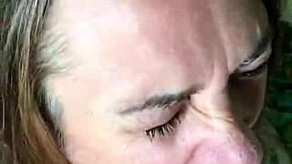 BENT OVER FRENCH MAID SLAVE CHAINED FOR DOGGY PISS AND CUM HUMILIATION