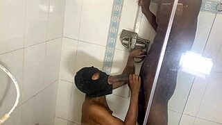 monster bbc fucks her hardcore deepthroat shower moan neighbors horny!