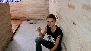 hey that photo shoot got so hot we fucked right in the public alley