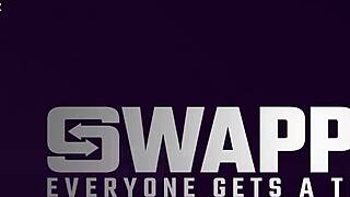 Aubry Donatello Sona Tony plunge into bisexual orgy anal blowjob frenzy