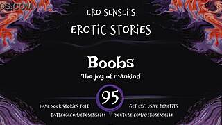 Listen to my erotic boobs audio while I masturbate for your orgasm, real pov tits fetish sesh95