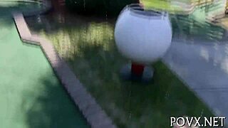 Nikki Lavay delivers naughty teen blowjob before rough hardcore fucking of her tight small tits pussy in POV