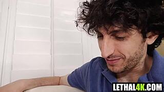 why won't your friend do lana small like nick strokes her petite tits?