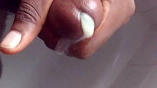 shower skeet session teases with soapy tits and bbc urges
