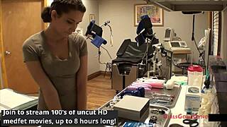 Orgasm Research Inc: Naomi Alice Blindfolded in Latex Gaping Pussy Vibes