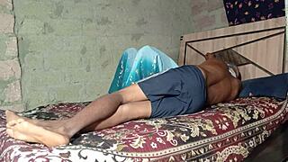 damn, hot indian desi sister-in-law rides step-brother-in-law cock in bathroom