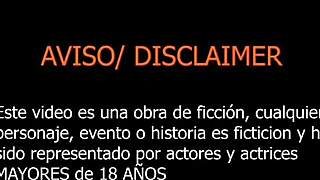 Masked intruder creampies squirting Mexican schoolgirl in her empty bedroom