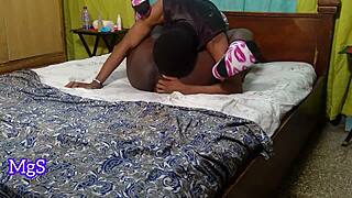 WOW! AMATEUR PORNSTAR LICKS JUICY PUSSY FIRST TIME BEHIND BEDROOM SCENES!