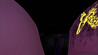 Synth and angel goddess share a cozy romantic night together