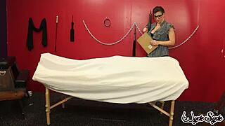 Sara Jay in Fishnets Rides Cowgirl, Blows, and Takes Cumshots