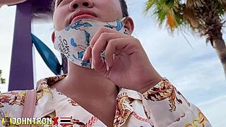 johntronx tiny thai teen loves every doggystyle creampie pound doesn't she?