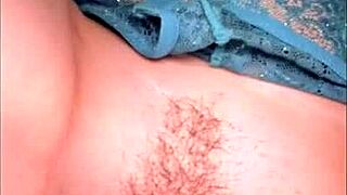 she cheats on hubby with bbc stretching her shaved milf pussy close up moaning loud