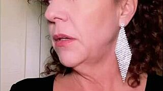 she cheats on hubby with bbc stretching her shaved milf pussy close up moaning loud