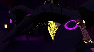 Synth and angel goddess share a cozy romantic night together