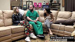 daisy bean spreads shaved pussy solo backstage with vibrator moans