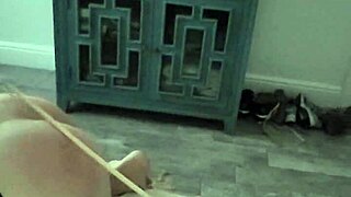 Goddess Brianna Beach Delivers Birthday Spankings to Slave Keith in Private BDSM