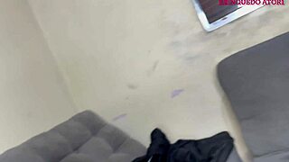 Married Brazilian's Bent-Over Outdoor Fuck