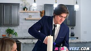 you better man up and pump that creampie deep in your nasty milf stepmom's hungry pussy right now!