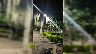 My date with this cute Colombian fan turned into deepthroat blowjob and doggystyle ass licking