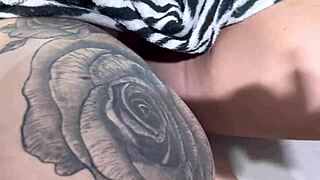 me and my half-sister were licking each other so good almost cumming then half-brother arrived fucked my pussy and her ass under blanket till creampie 😍💦