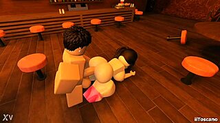 POV Monster Cock Slams Big Ass In Crowded Bar Fuck Frenzy!