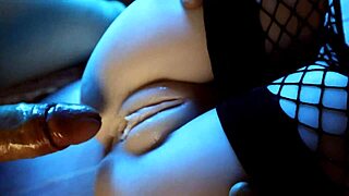 that sweet pussy in black stockings rides huge cock machine moaning wildly