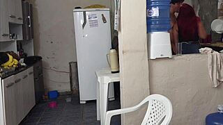 Watch her cum in mouth while I fuck her hard right in front of her husband!