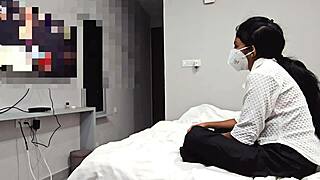 Beautiful Desi Girlfriend Enjoys Intimate Moments With Young Boyfriend