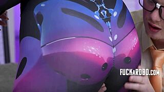 Cyber pussy slave, rim my ass while machine fucks you raw! Lucy Lotus obeys Jimmy Michaels!