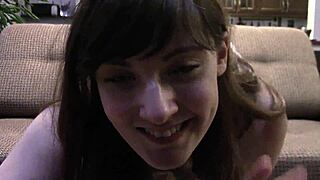 Anni Bey's 18yo Big Tits And Puffy Nipples Shine In Homemade Webcam Striptease Party With Girlfriend Sharing!